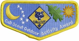 Cub Scout Outdoor Activity Award Patch
