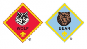 Wolf and Bear patches