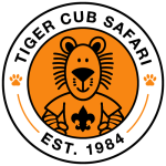 Tiger Cub Safari patch with white rim