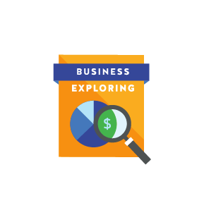 Exploring business logo