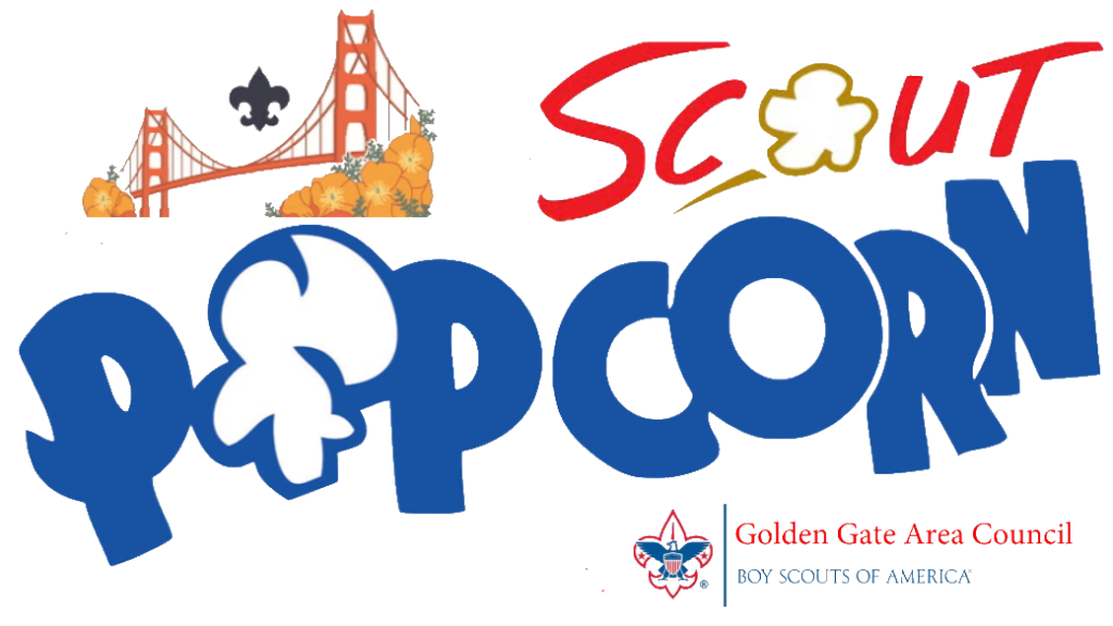 Popcorn banner with Council logo