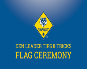 Poster for Den Leader Tips and Tricks