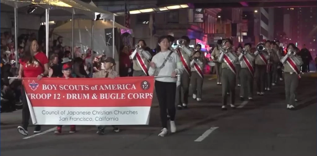 Drum & Bugle Corps at Chinese New Year Parade